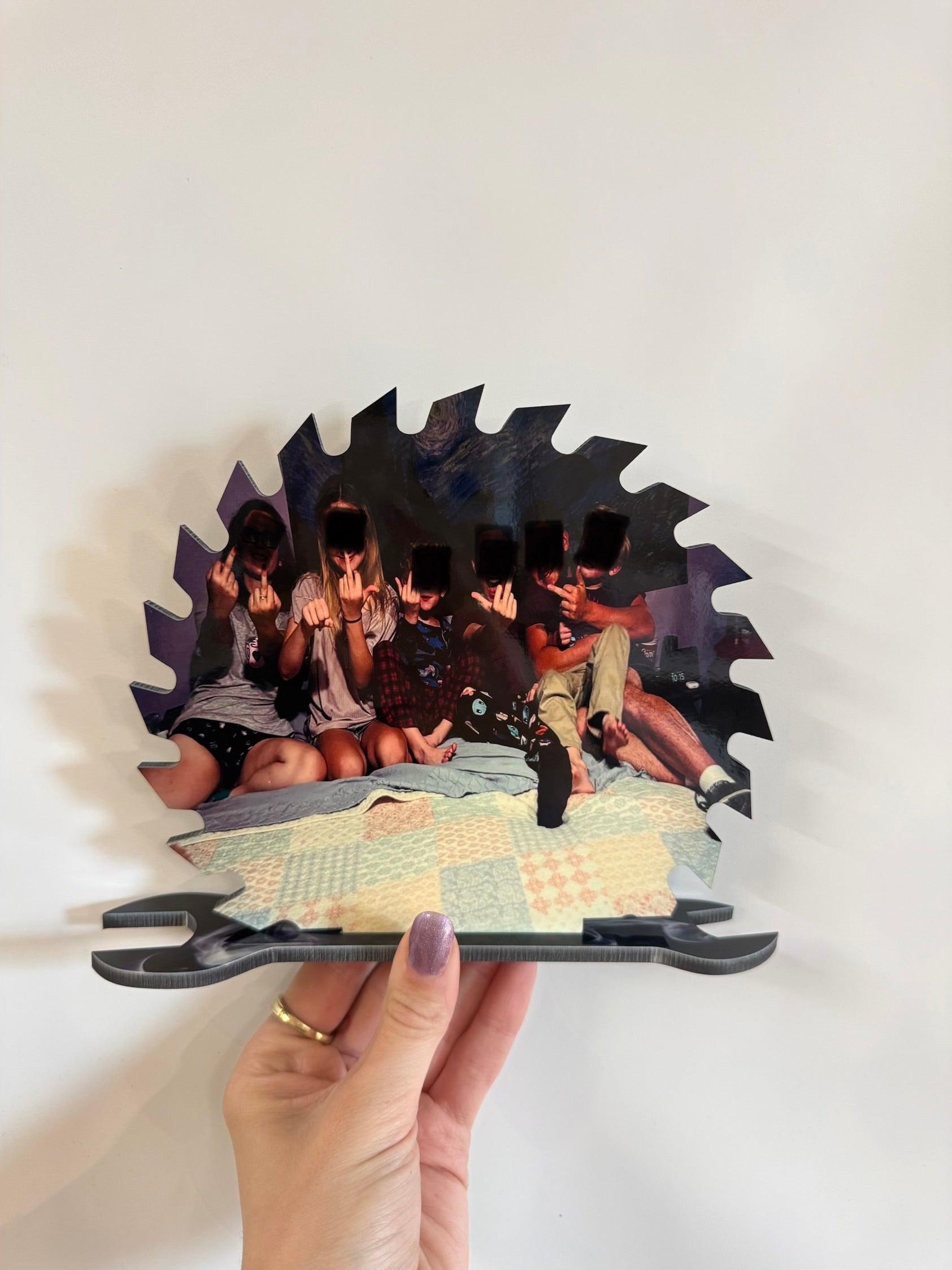 Custom saw blade