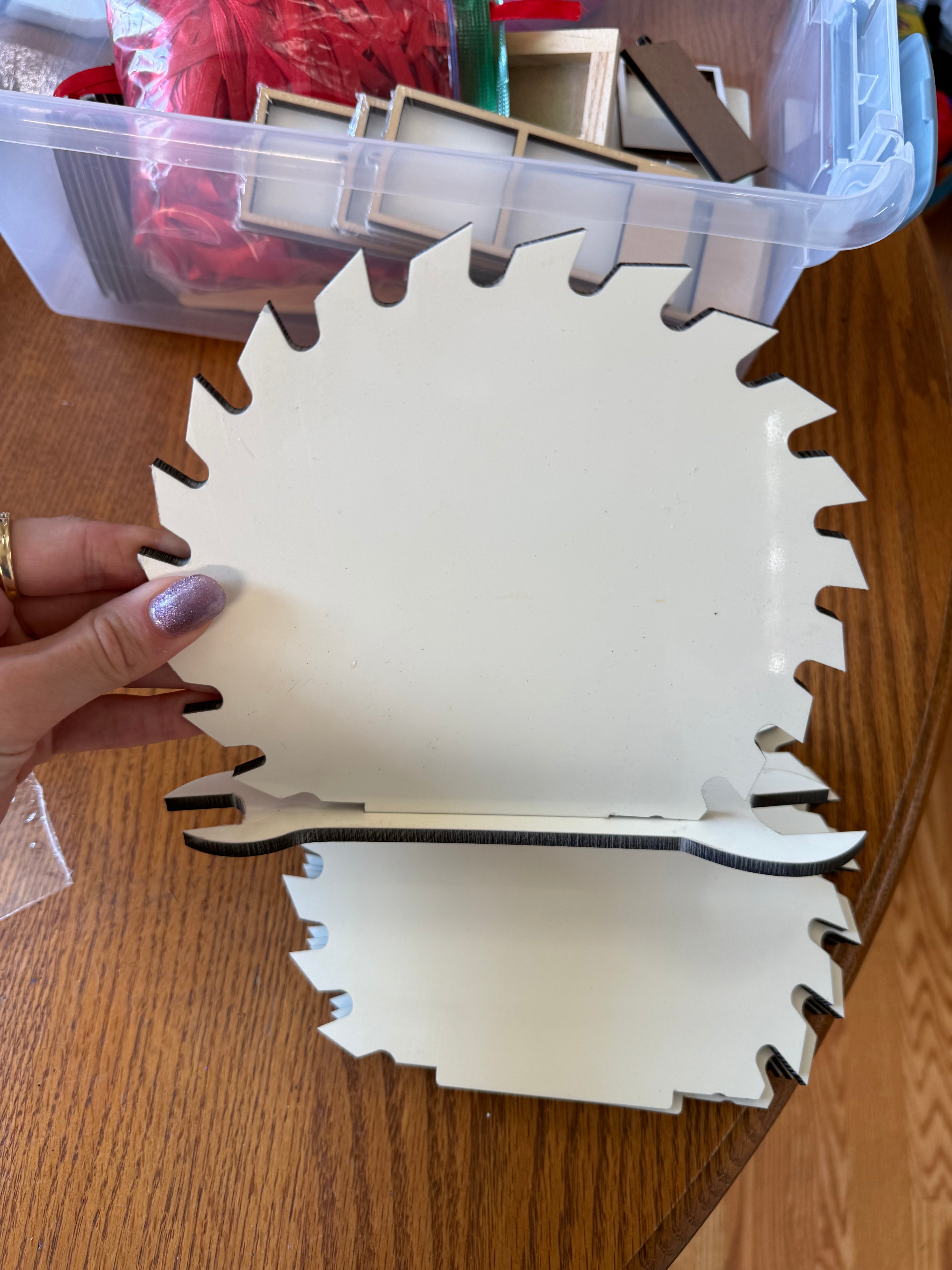 Custom saw blade