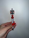 Mama needs coffee (beadable pen)