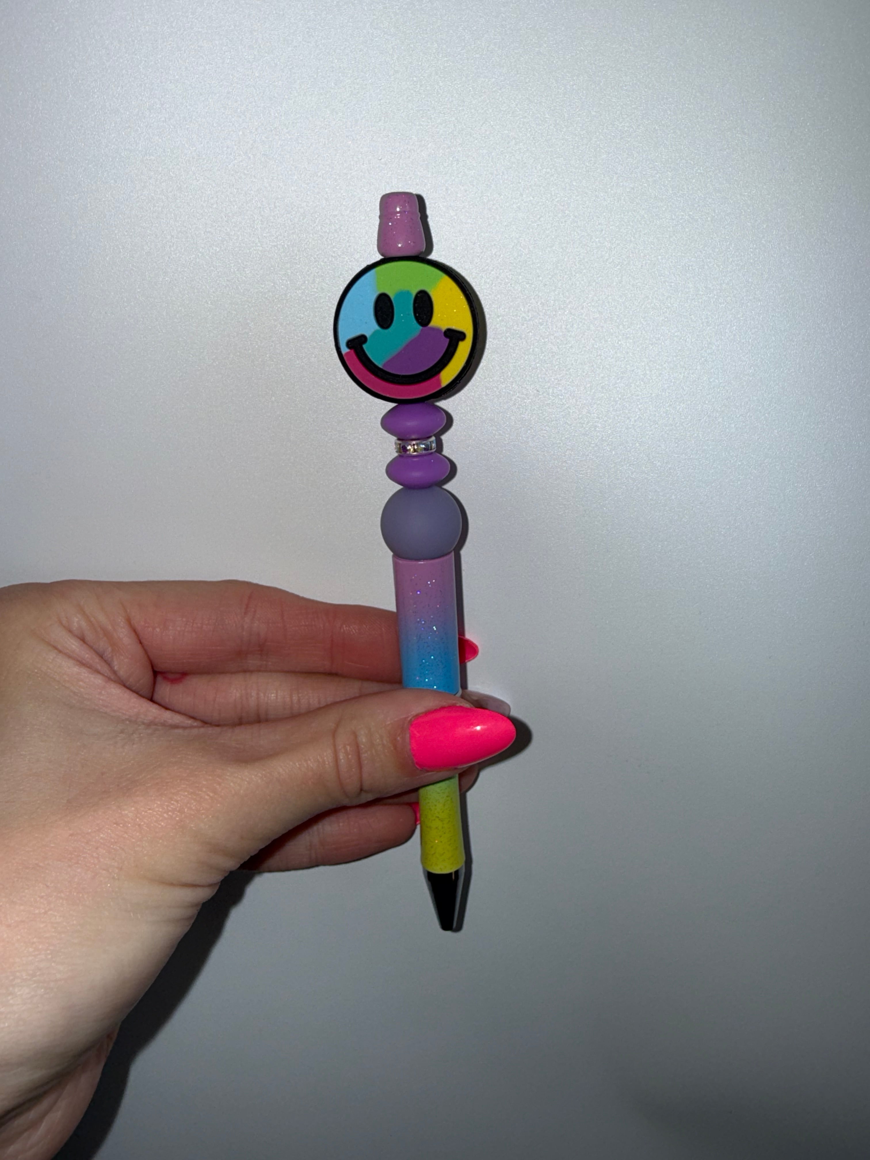 Tie-dye smiley