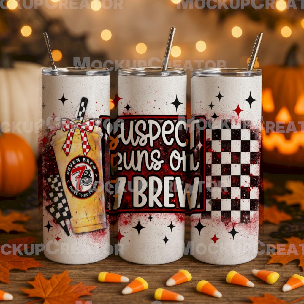 Suspect runs on 7brew 30oz
