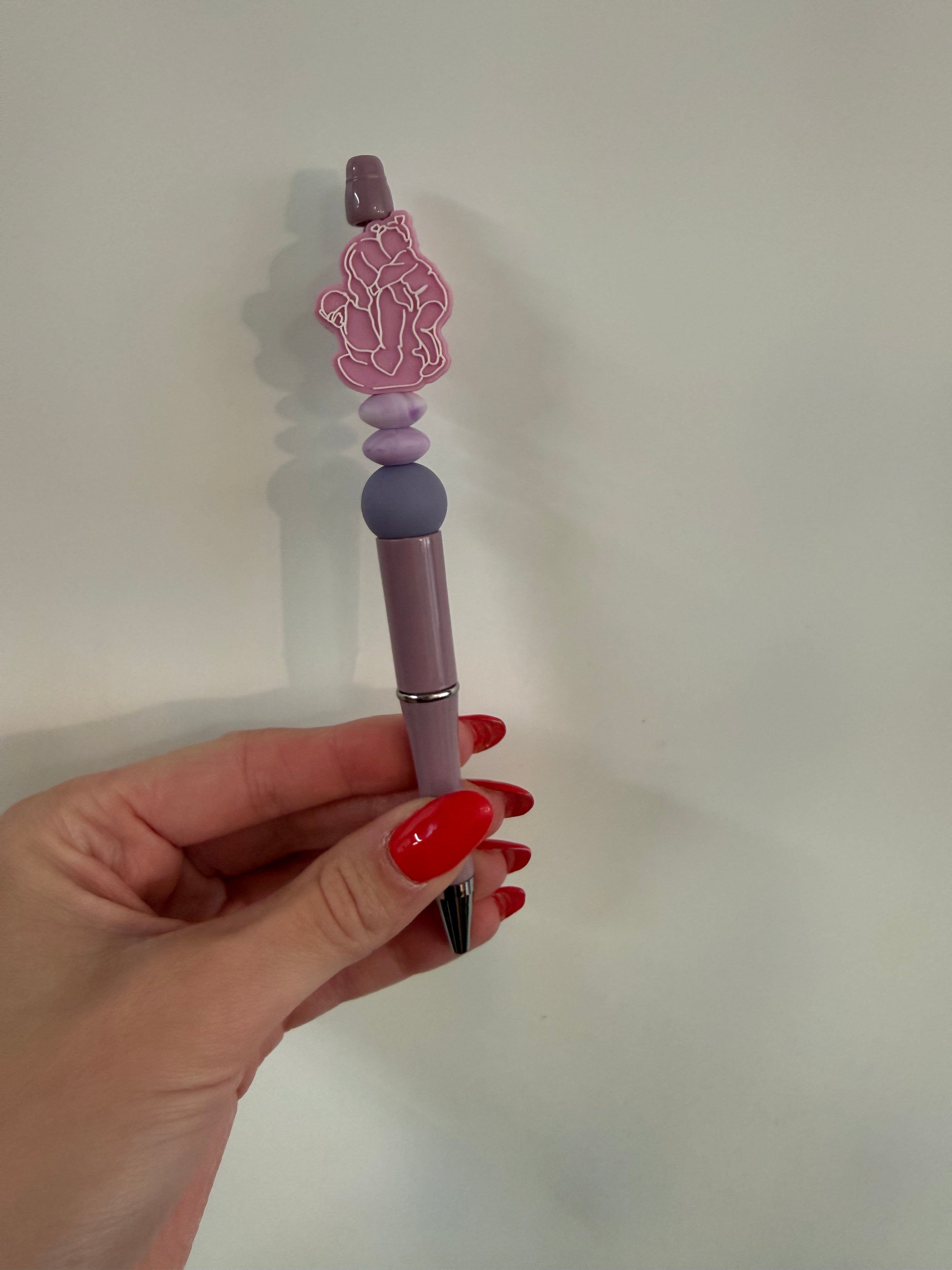 Beadable pen