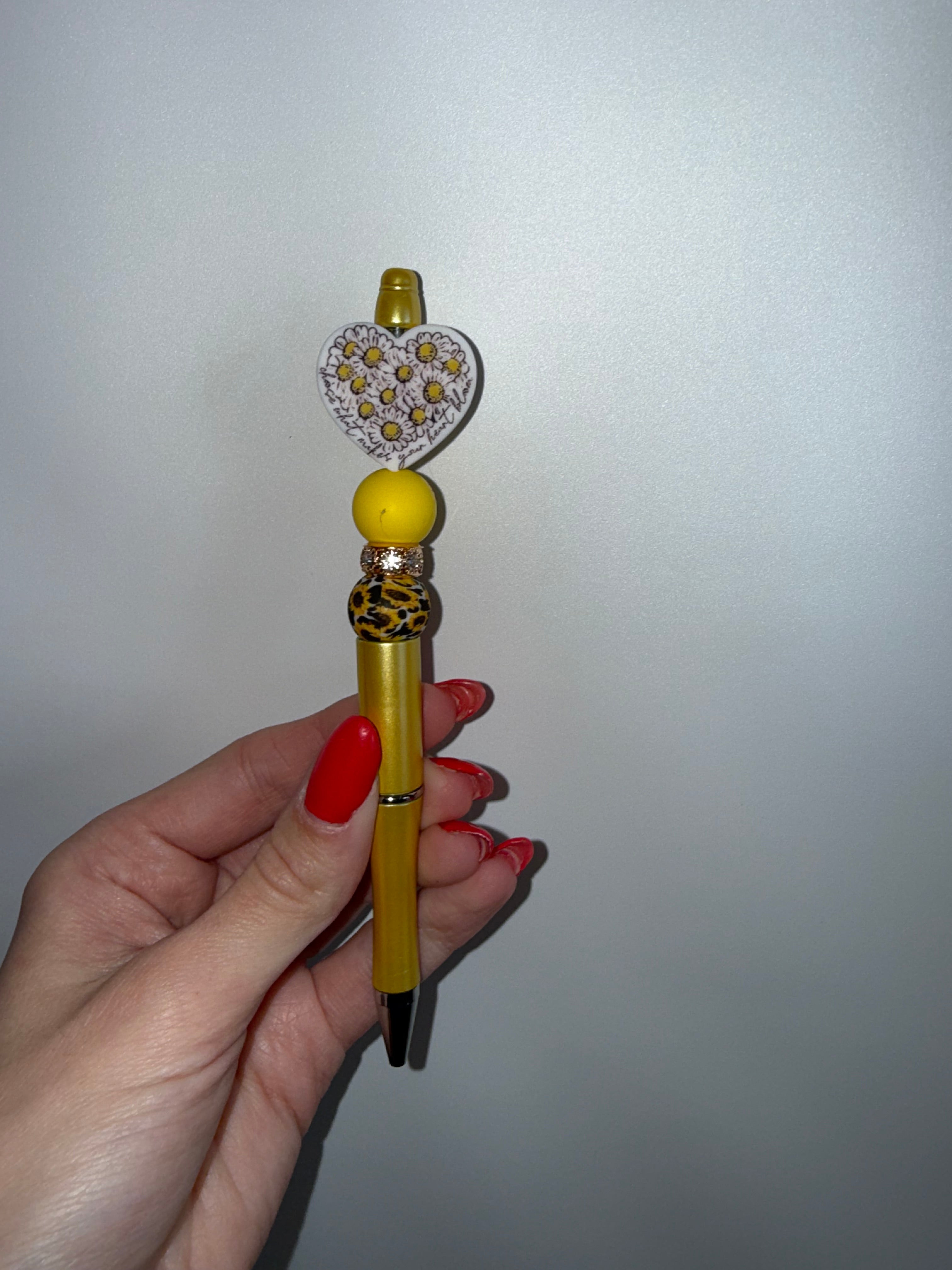 Sunflower (beadable pen)