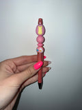 Pink Easter egg pen