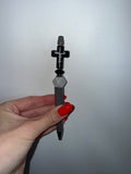 Black cross (beadable pen)