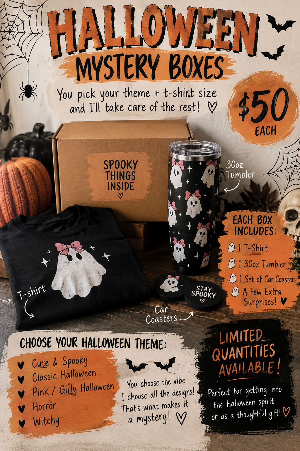 Halloween mystery box