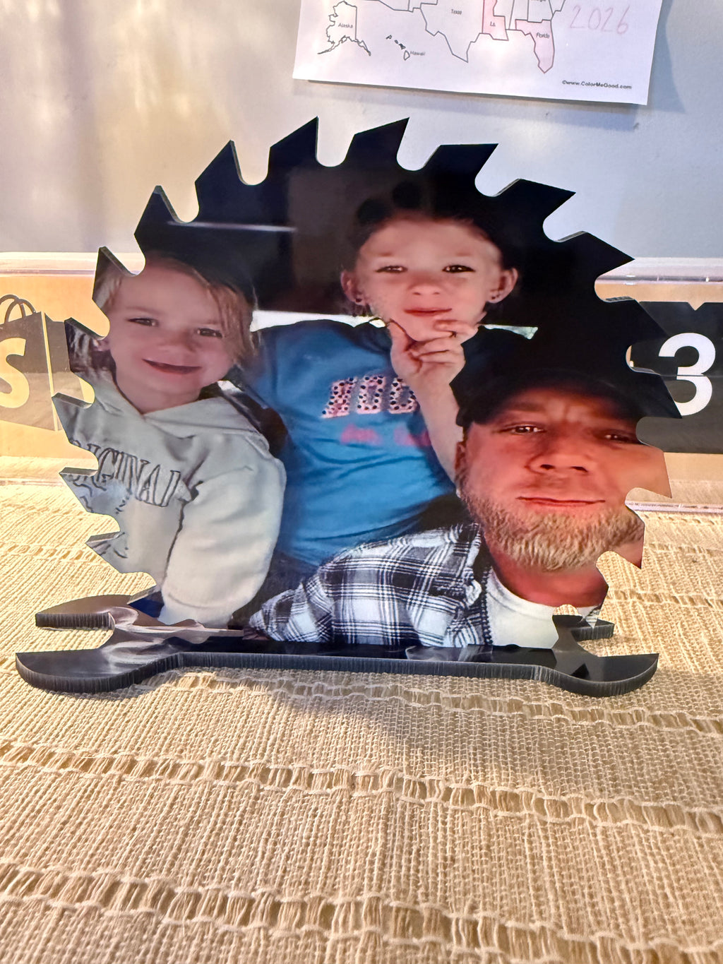 Custom saw blade