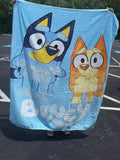 Bluey blanket