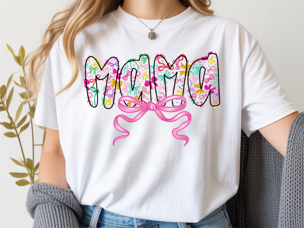 Mama with bows