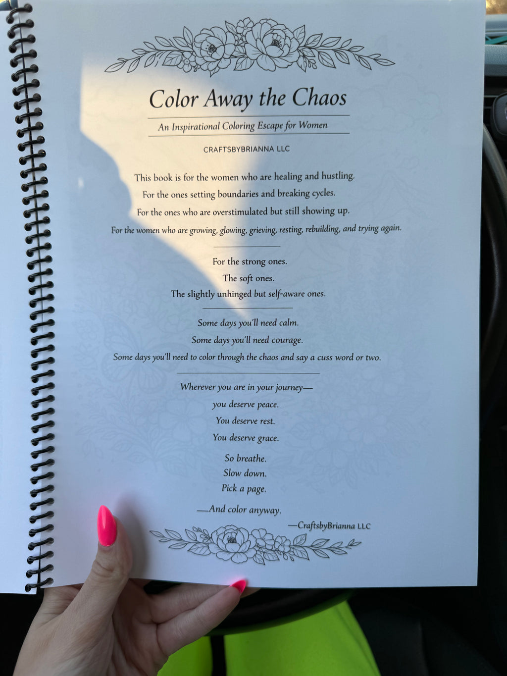 Color away the chaos