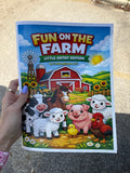 Fun on the farm - little artist addition - coloring book