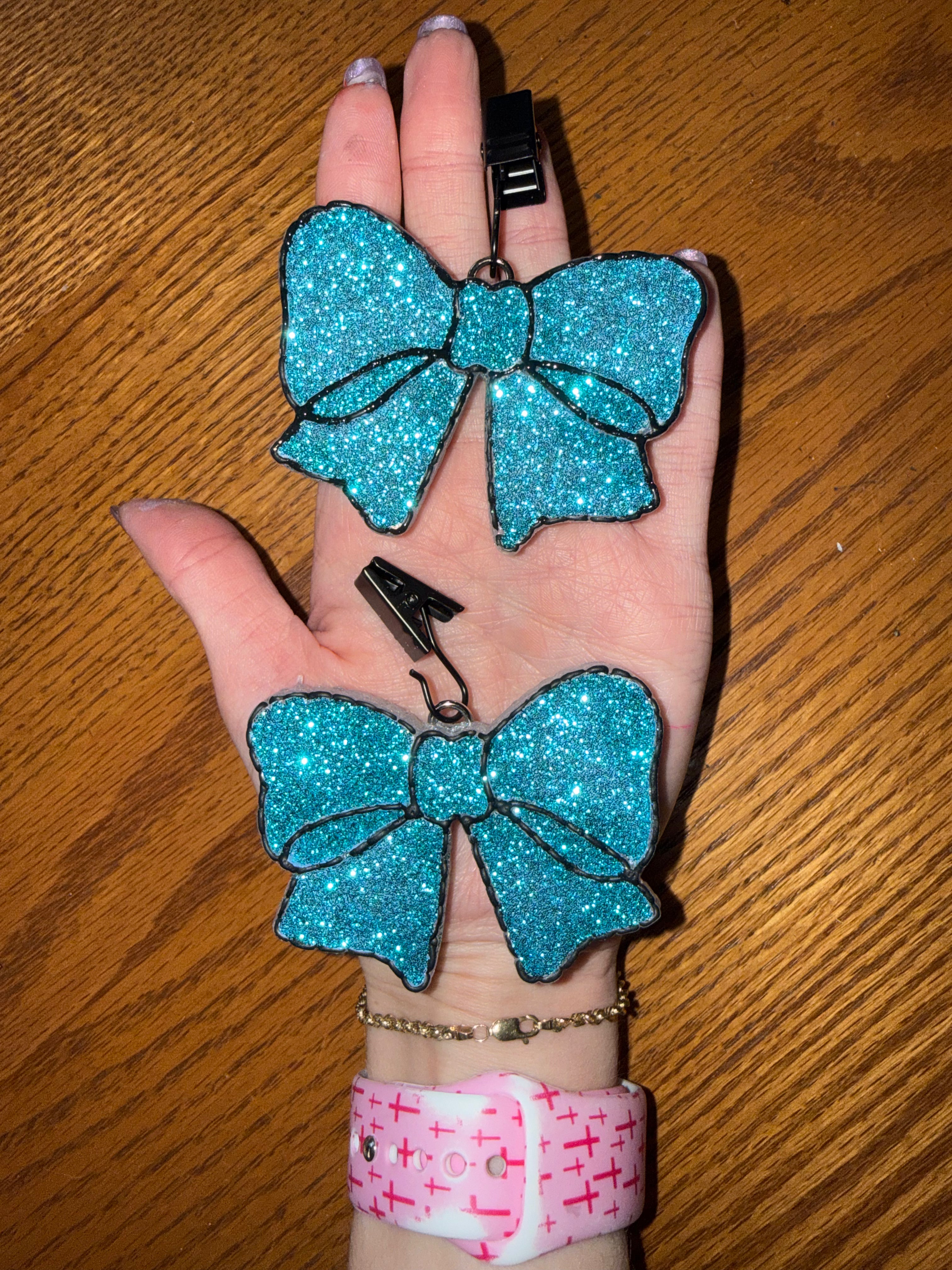 Bows (vent clips) set of two