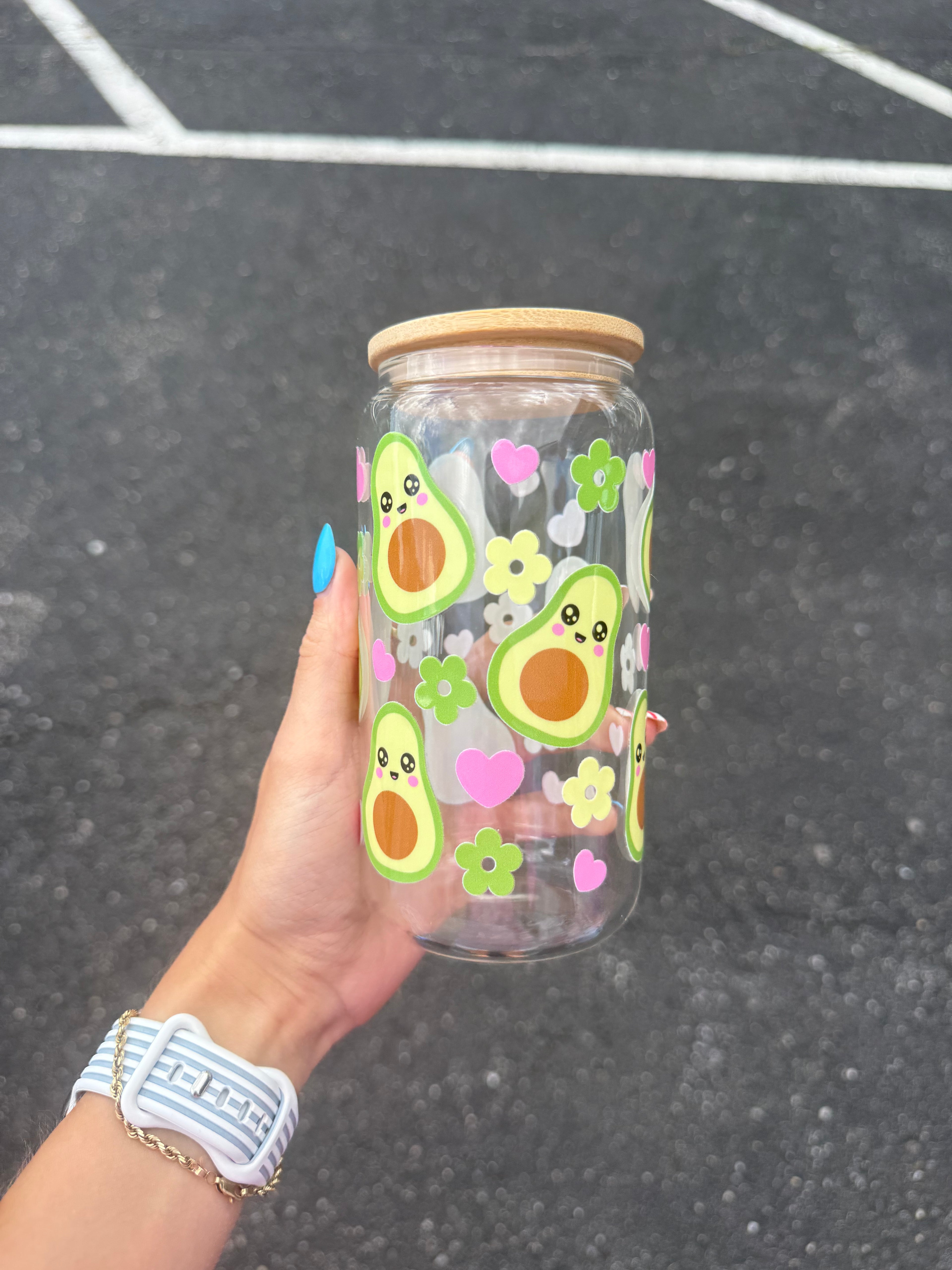 Avocado glass￼
