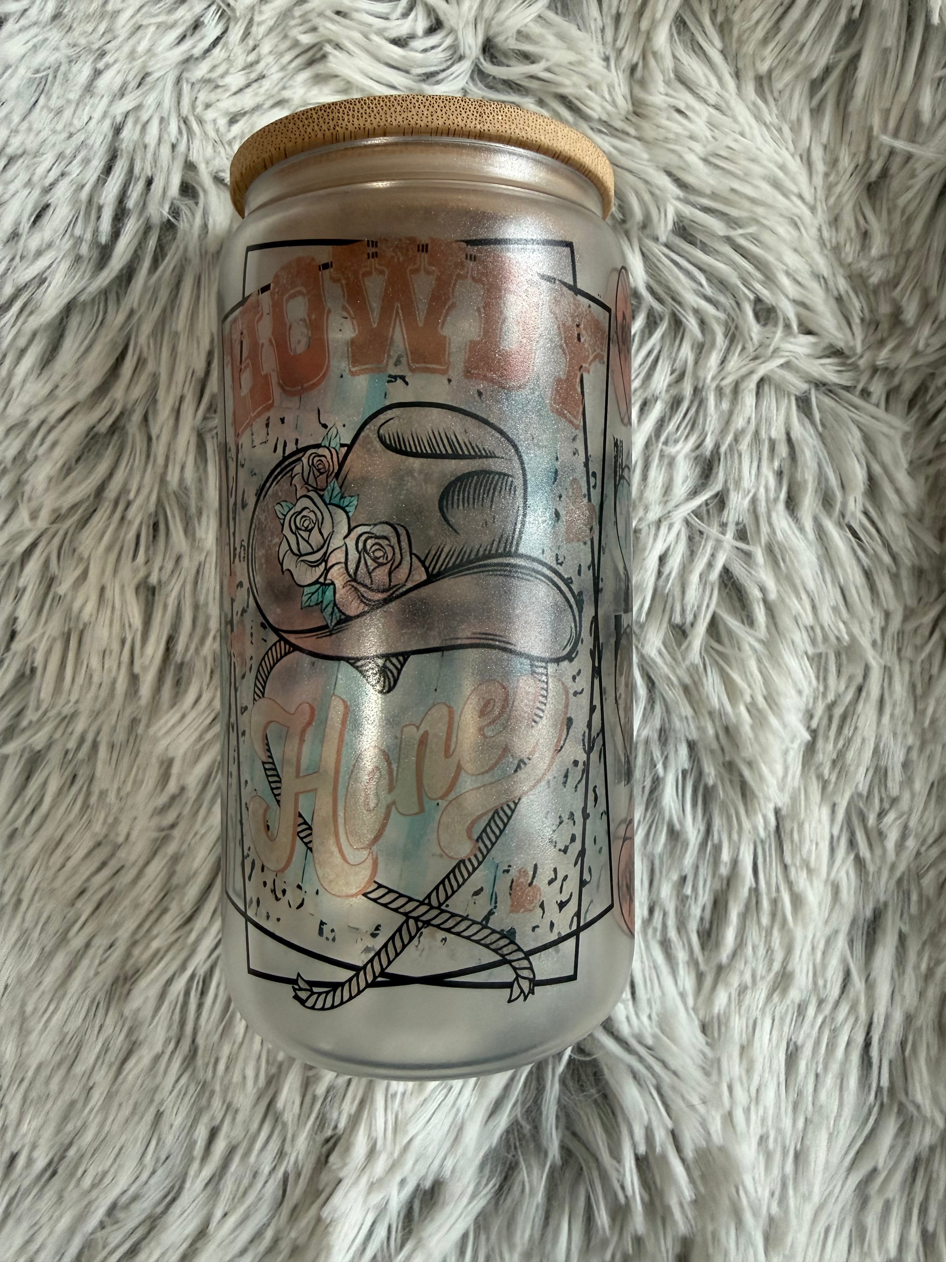 Howdy honey (12oz glass)