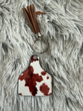 Cow print (keychain)