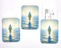 Jesus walking on water (magnet safe wallet for phone)