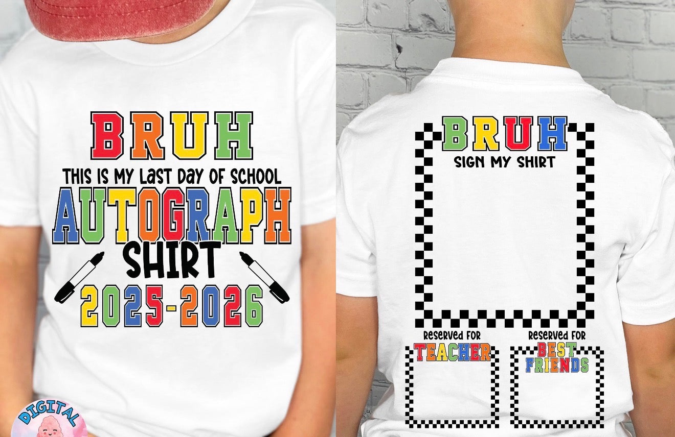 Autograph shirt