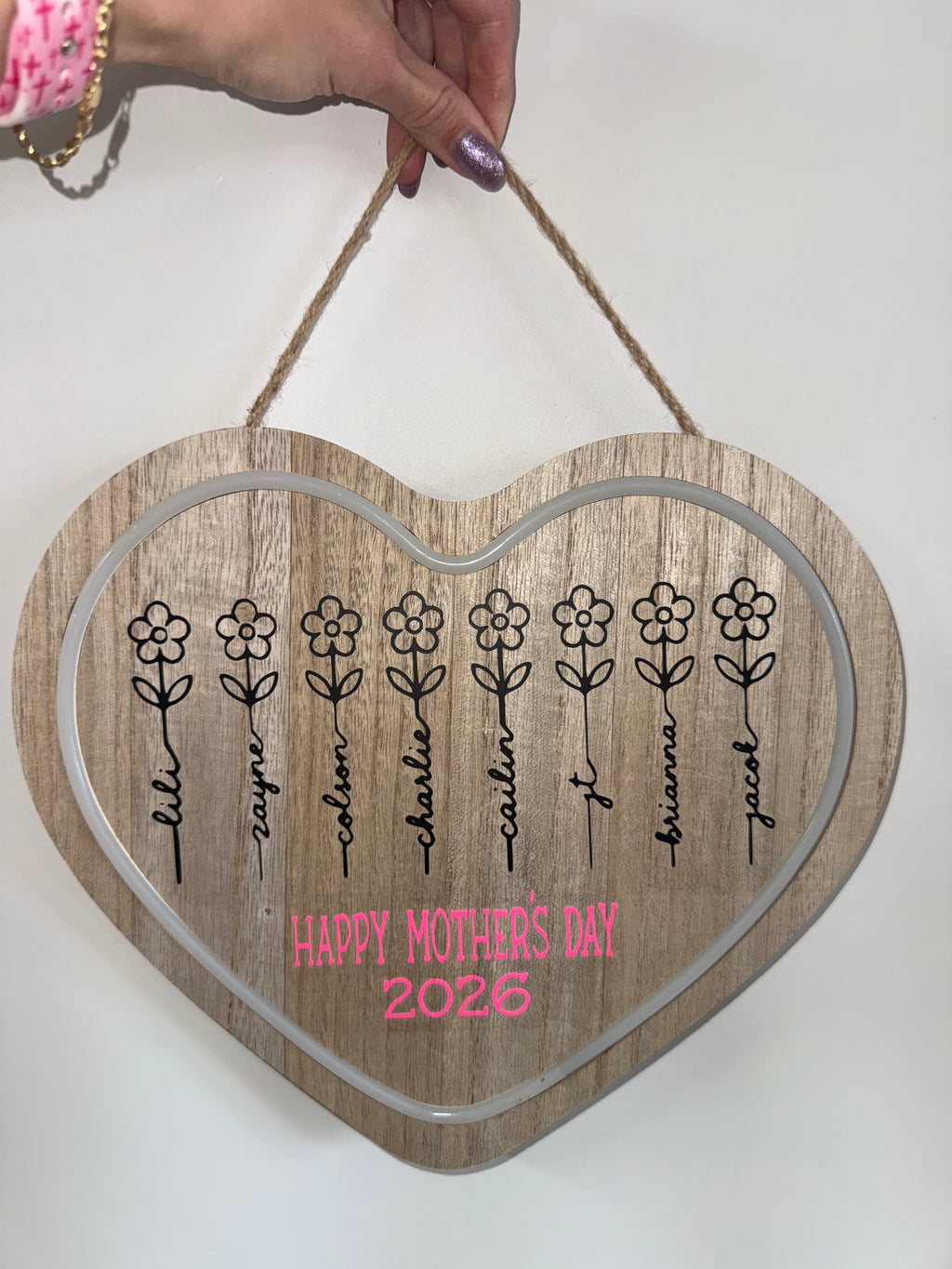 LED light up sign