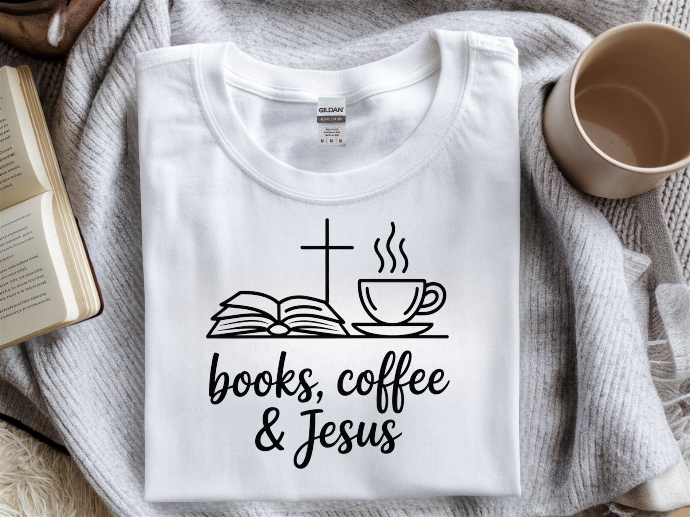 Books, coffee & jesus