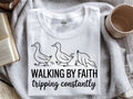 Walking by faith - tripping constantly