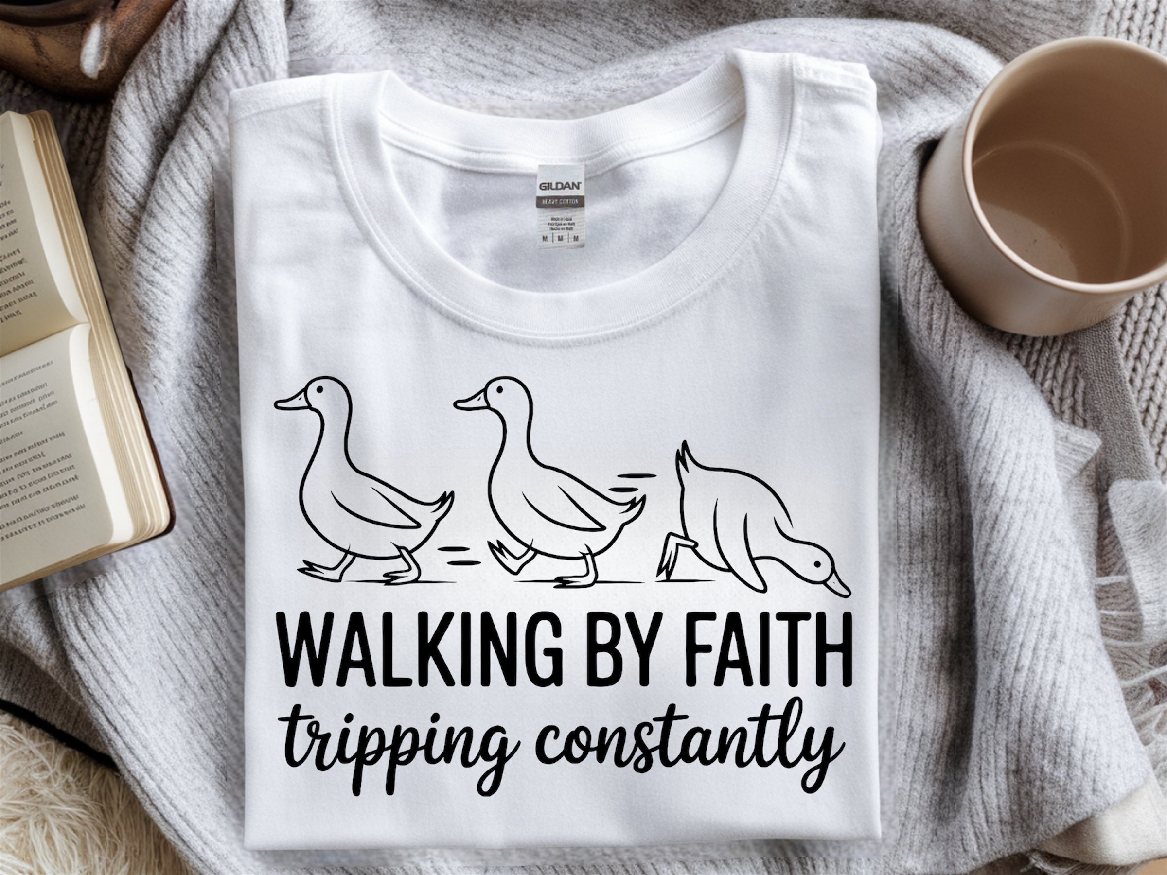 Walking by faith - tripping constantly