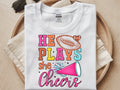 He plays, she cheers