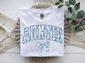 Auntie blue bow
