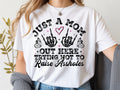 Trying not to raise a**holes - mom