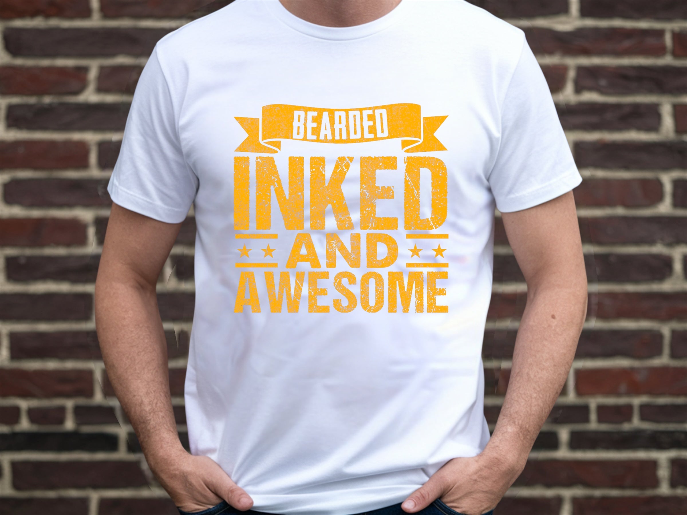 Bearded inked and awesome