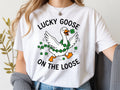 Lucky goose on the loose